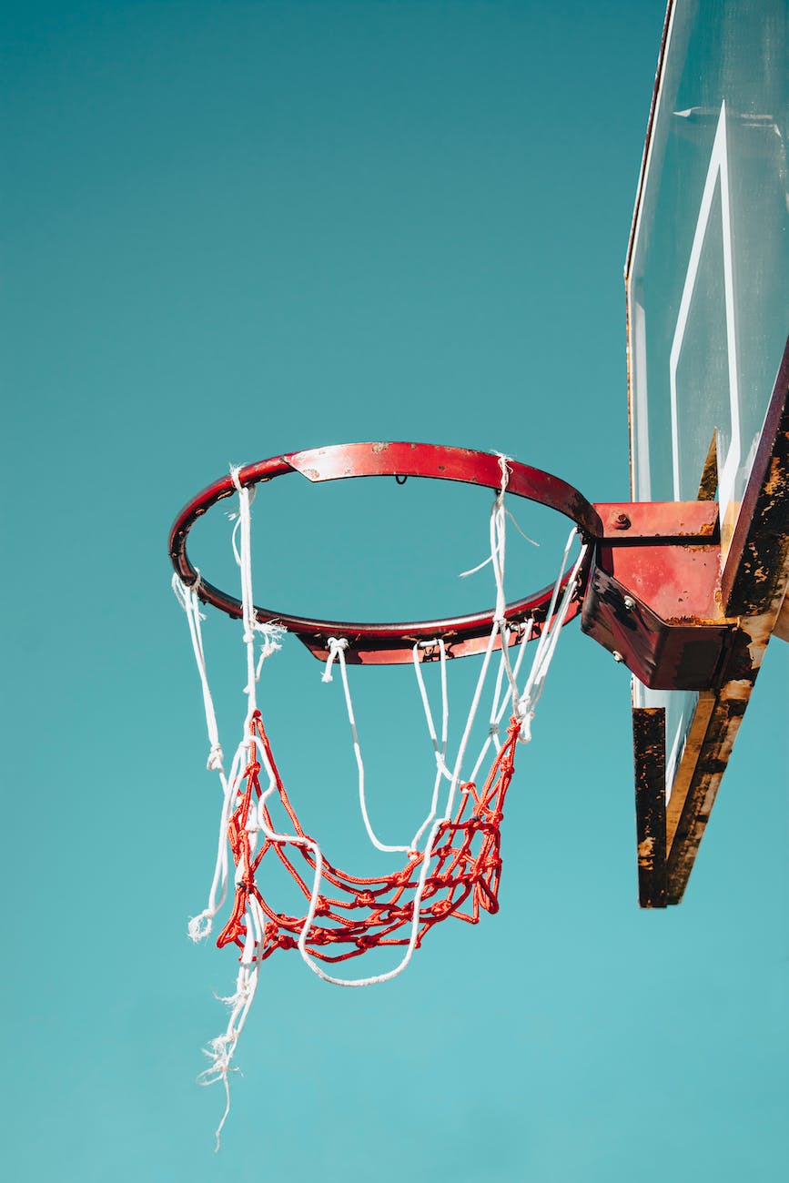 broken basketball net