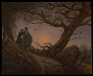 “Two Men Contemplating the Moon” - Caspar David Friedrich